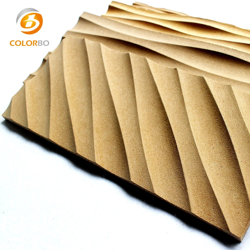 Waterproof and Fire-Proof 3D MDF Wall Covering Panels MDF 3D Wall Panels