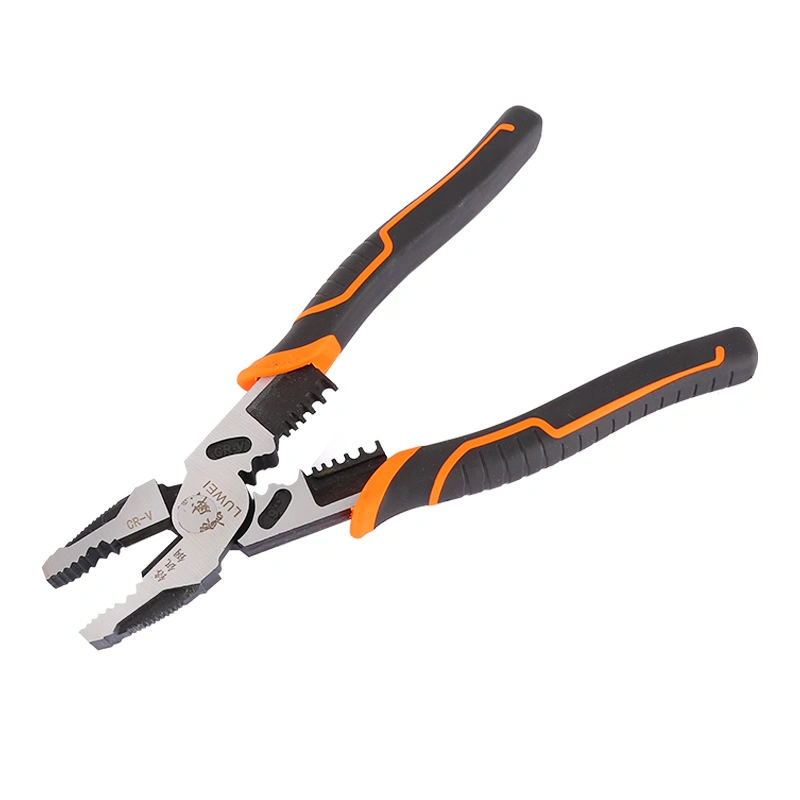 High Quality Wire Cutting Plier Multi-Function Combination Pliers with PVC Handle