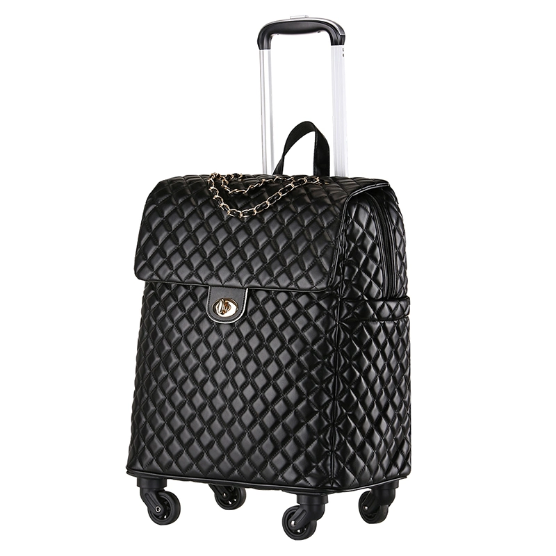 Business Trip Small Suitcase Weekend Travel Wheeled Trolley Luggage Bag Tote Handbag