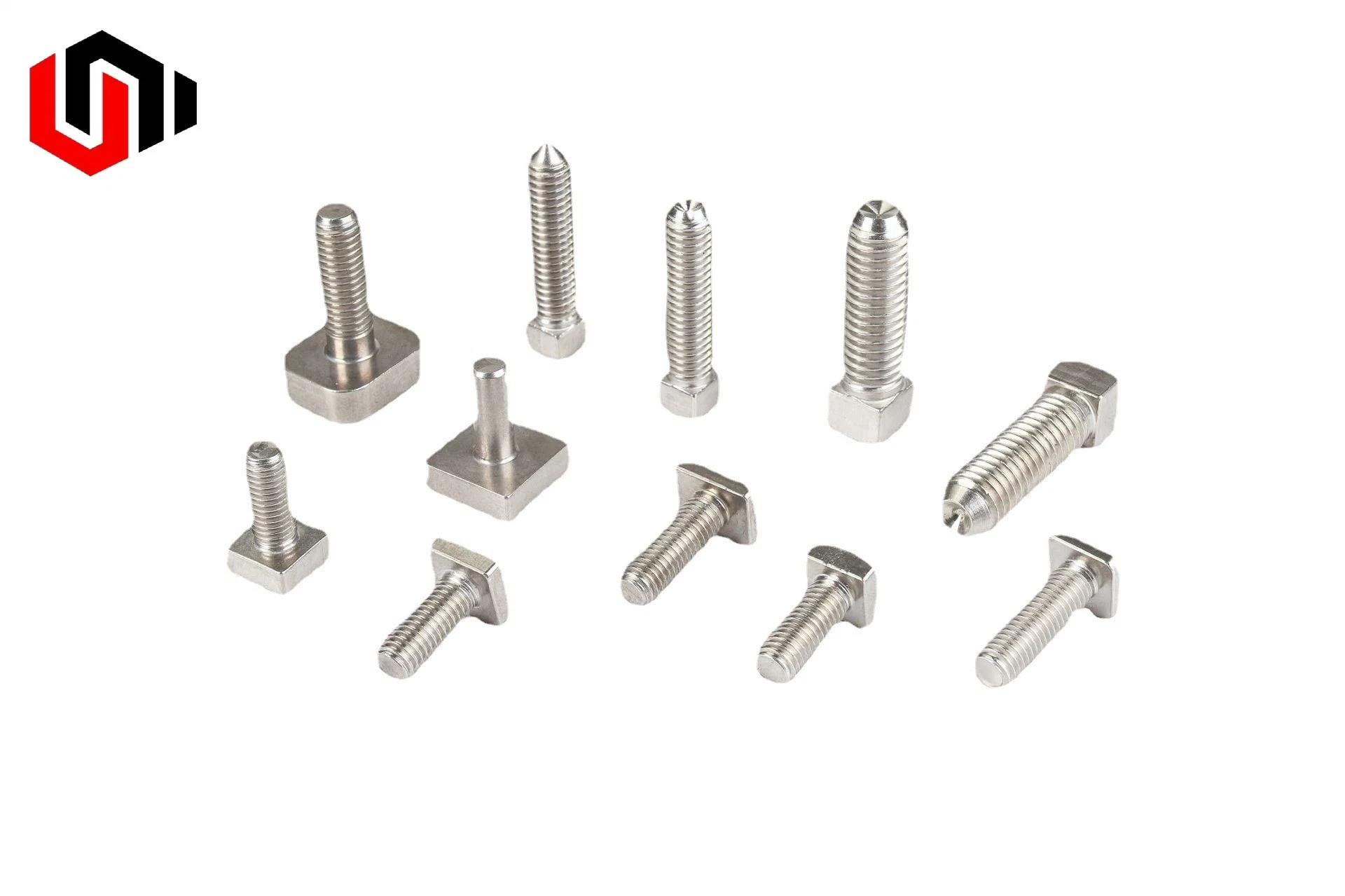 Manufacture Non-Standard T Bolt Square Head Bolt A2/A4 Stainless Steel