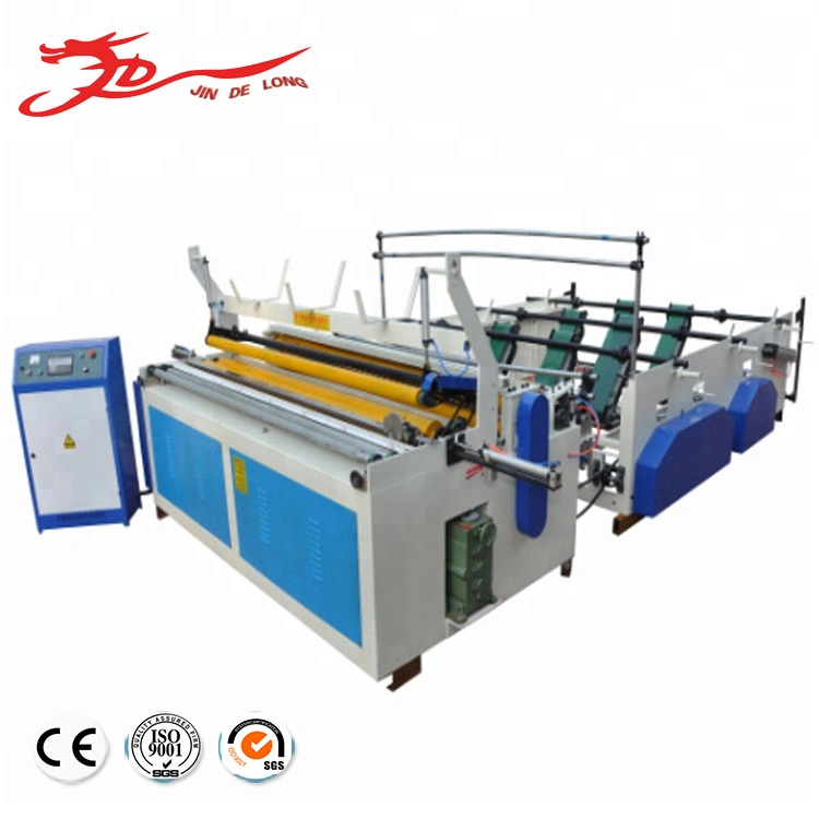Automatic Manufacturing Roll Toilet Tissue Paper Product Embossing Processing Making Machine