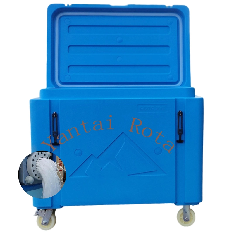 Plastic Insulated Dry Ice Container Ice Cooler Box for Storage Dry Ice