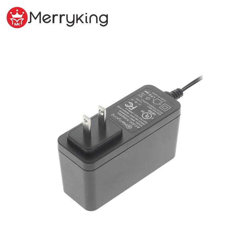 New Design Us Plug Wall Adapter Supply 12V 2A 3A 24V 1A 1.5A 36V 1A 48V 500mA DC Output with UL FCC Certificates