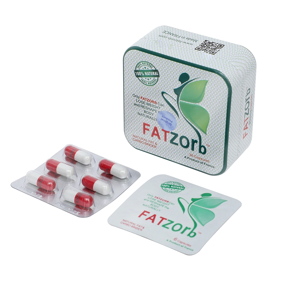 Fatzorb OEM/ODM Suprimir apetito &amp;quemadura de grasa rápido Real Natural Cápsula limante máx