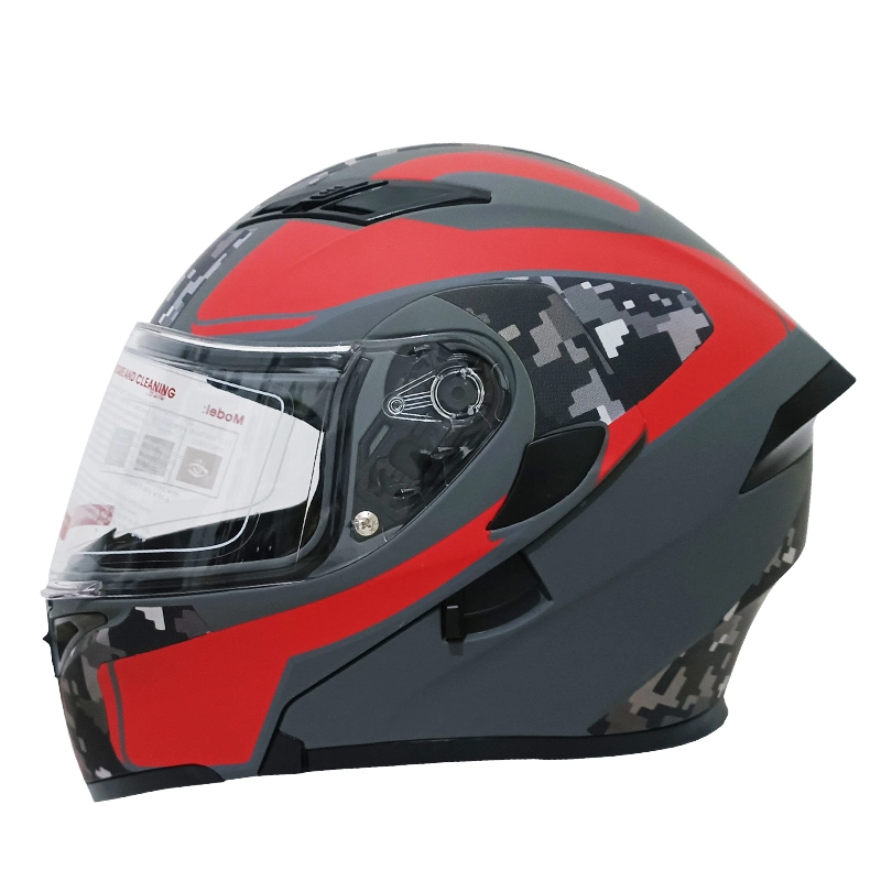 DOT FMVSS 218 carreras de motos de alta calidad casco modular