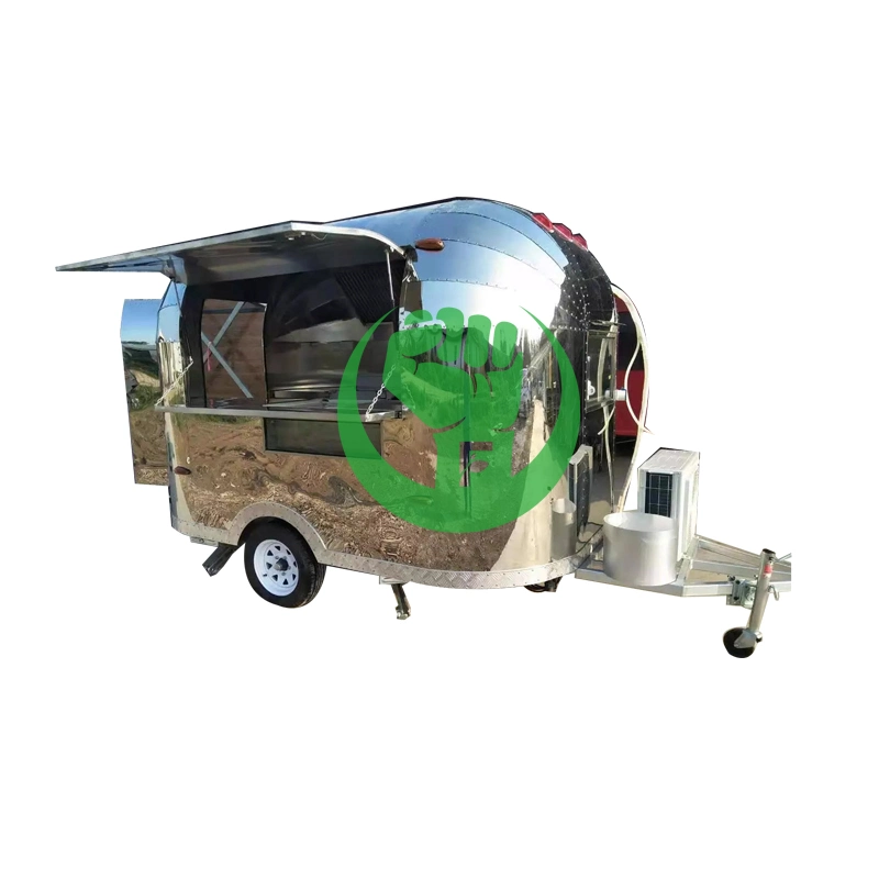 Stainless Steel Coconut Ice Cream Food Cart for Sale