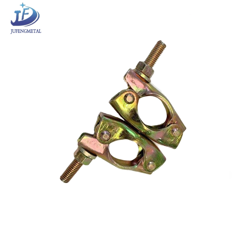 British Double Scaffolding Pressed Swivel Coupler with Electroplating