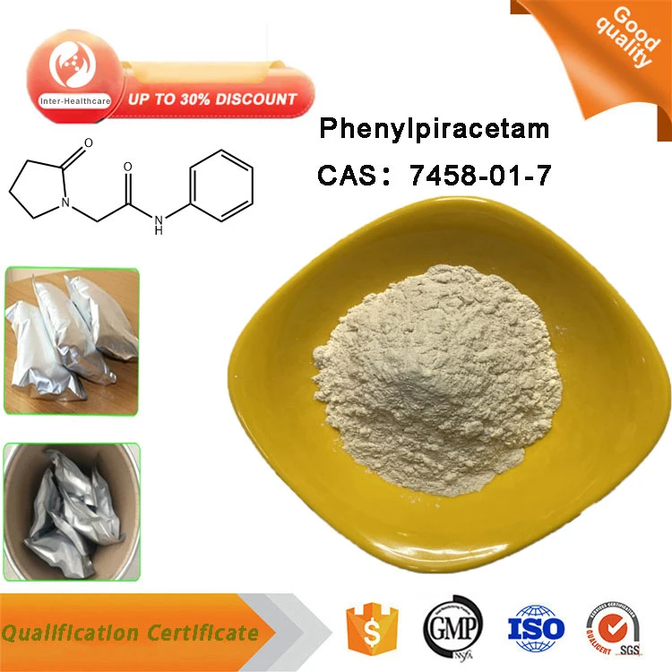 Hohe Reinheit 99% reine Nootropics Phenylpiracetam Pulver CAS 7458-01-7 Phenylpiracetam