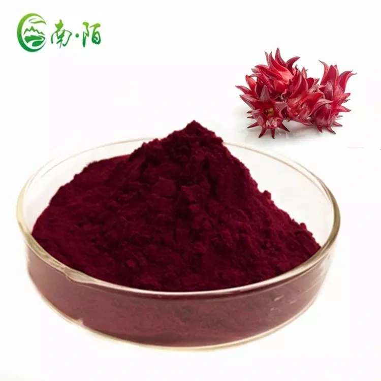 100% Natural Plant Hibiscus Flower Instant Powder Roselle Extract for Drinking