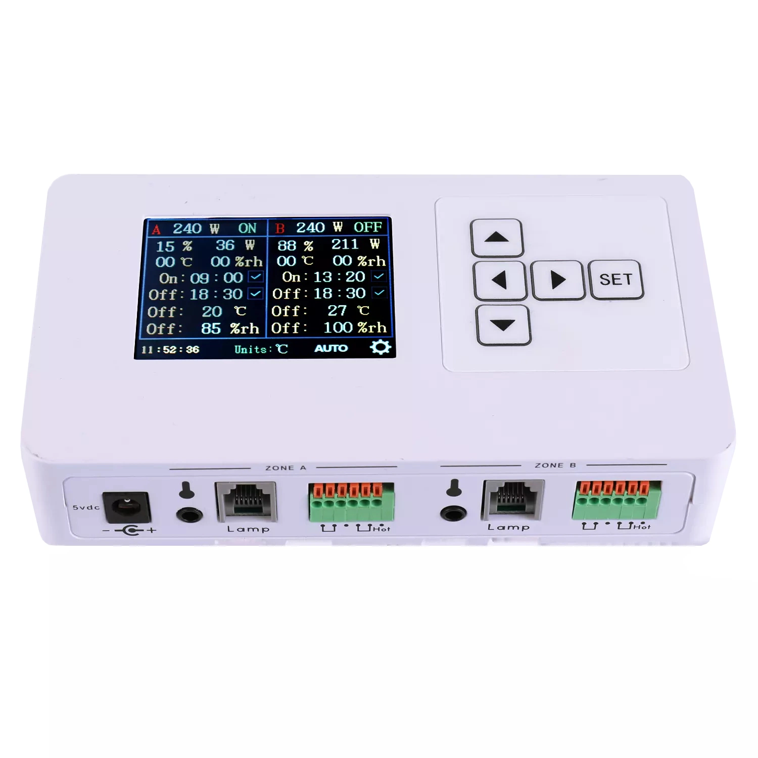 Smart LED Grow Light Controller Master Lighting Controller 0-10V Dimming Grow Light Control