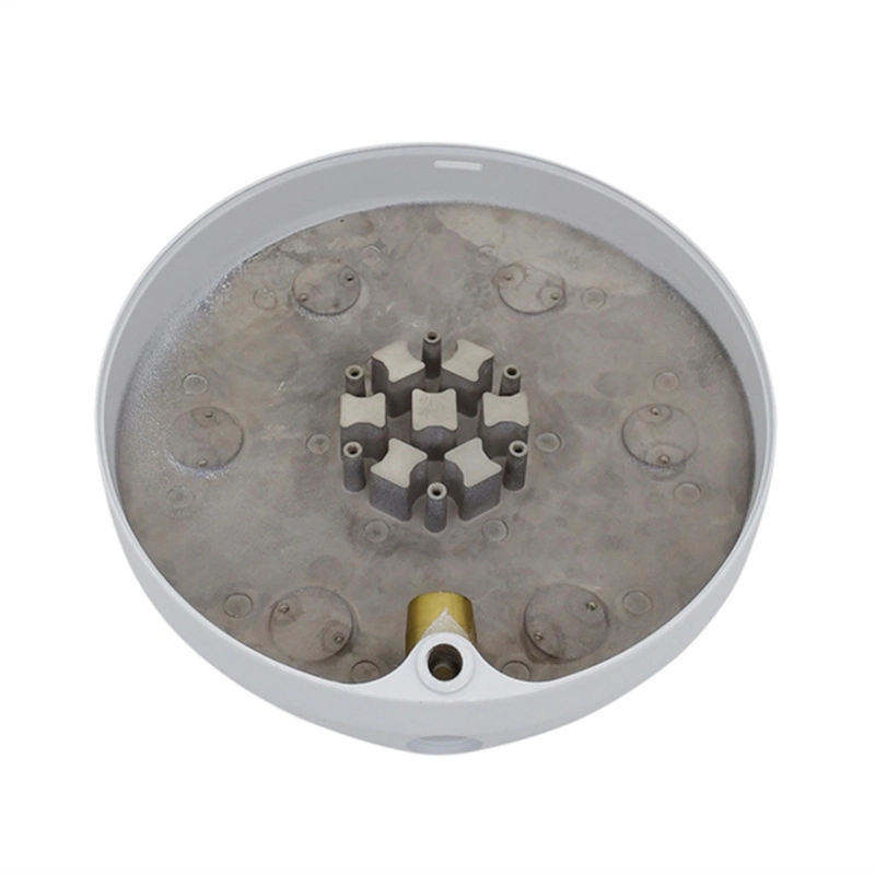 OEM Aluminum High Pressure Die Casting Housing for Ceiling Lighting Lamp Radiator