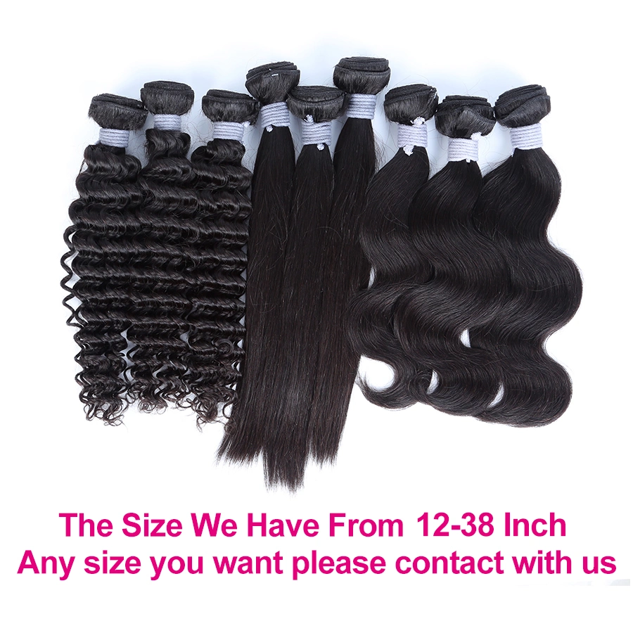 Wholesale/Supplier Indian Peruvian Russian Remy Human Hair Weave Cheap Brazilian Virgin Hair 100% Natural Human Hair