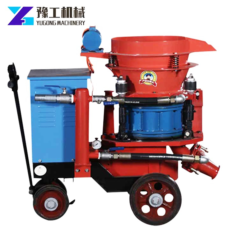 Wet and Dry Mix Explosion-Proof Shotcrete Plastering Machine