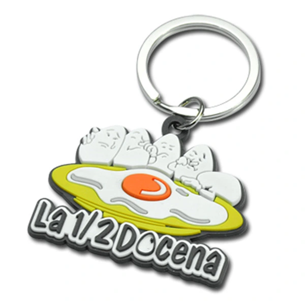 Promotion Gift Custom 3D Cartoon Soft PVC Keychain