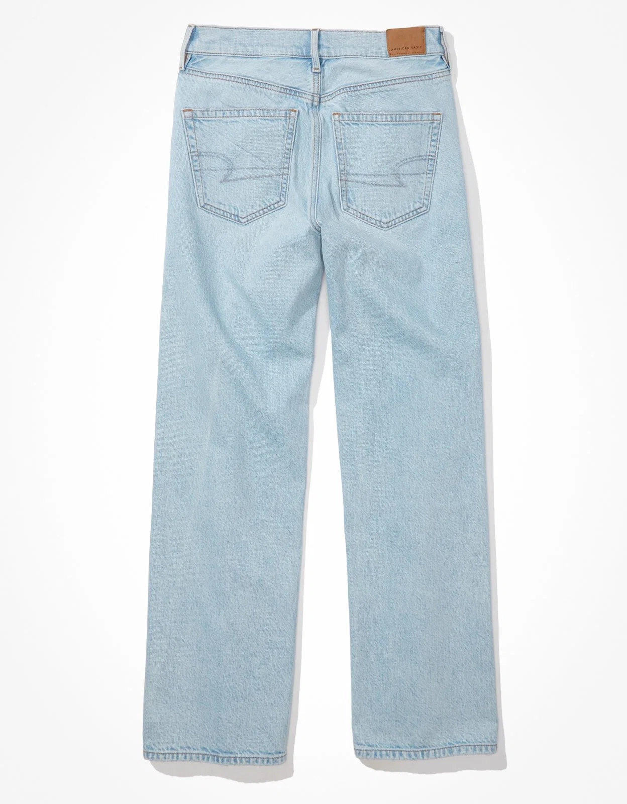 Nueva Tendencia holgados colocar amplia de pierna High-Waisted tramo no para damas estilo Denim Jeans