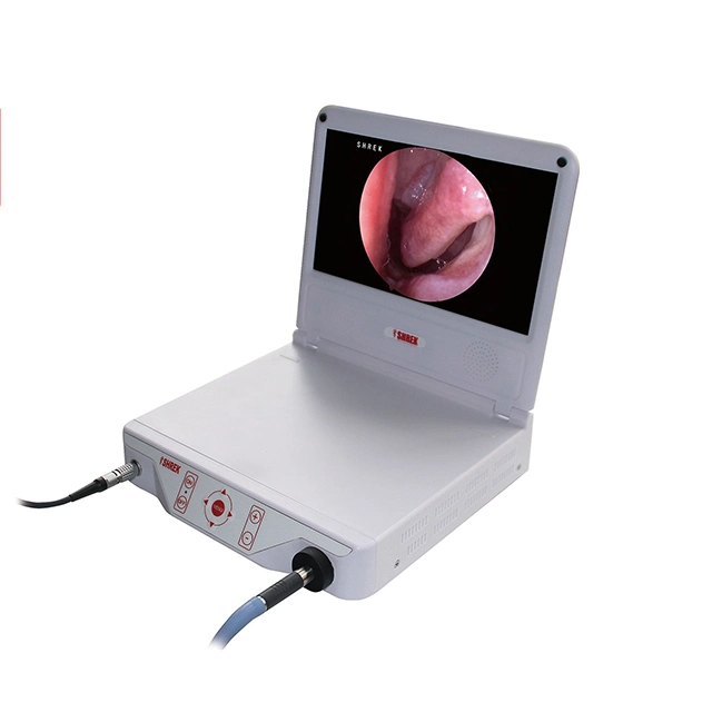 Standard Monitor LED Light Source CCD Portable Endoscope Camera Unit