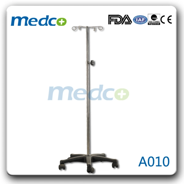 Stainless Steel I. V Stand Medical Equipment