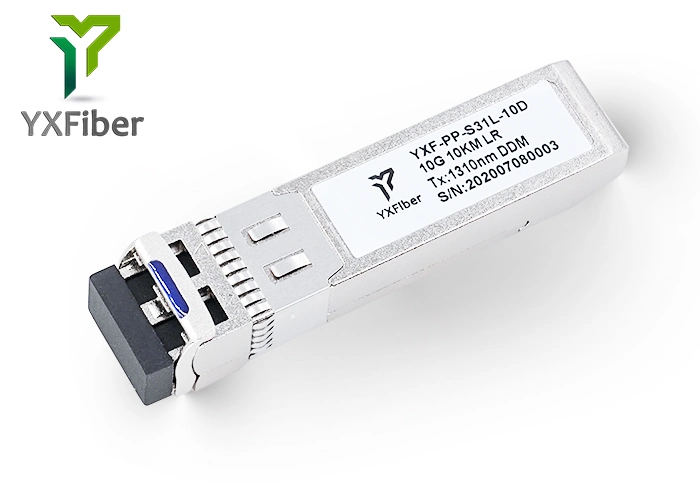 SFP+ 10g LR 10km 1310 nm Duplex LC DDDDDM DFB وحدة SFP+