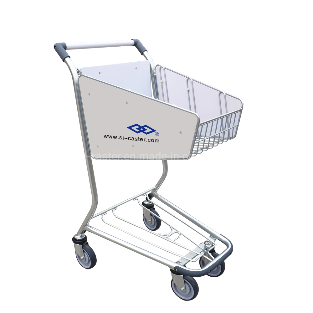 250kg Stainless Steel Airport Trolley Luggage Hand Cart