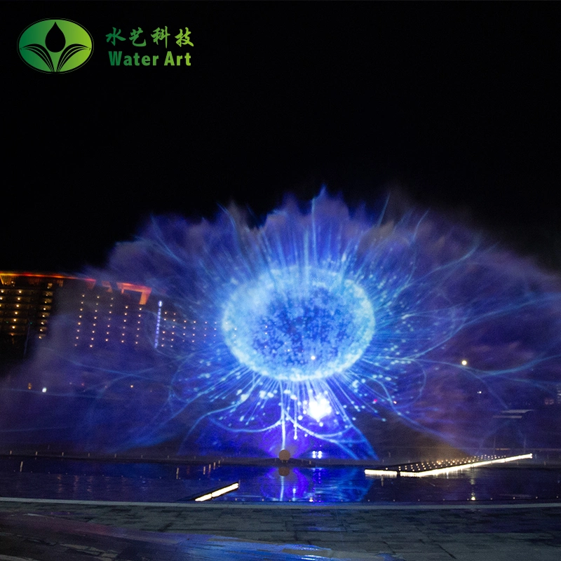 Free Design Water Curtain Movie Screen Water Screen Fountain for Projection 3D Hologram