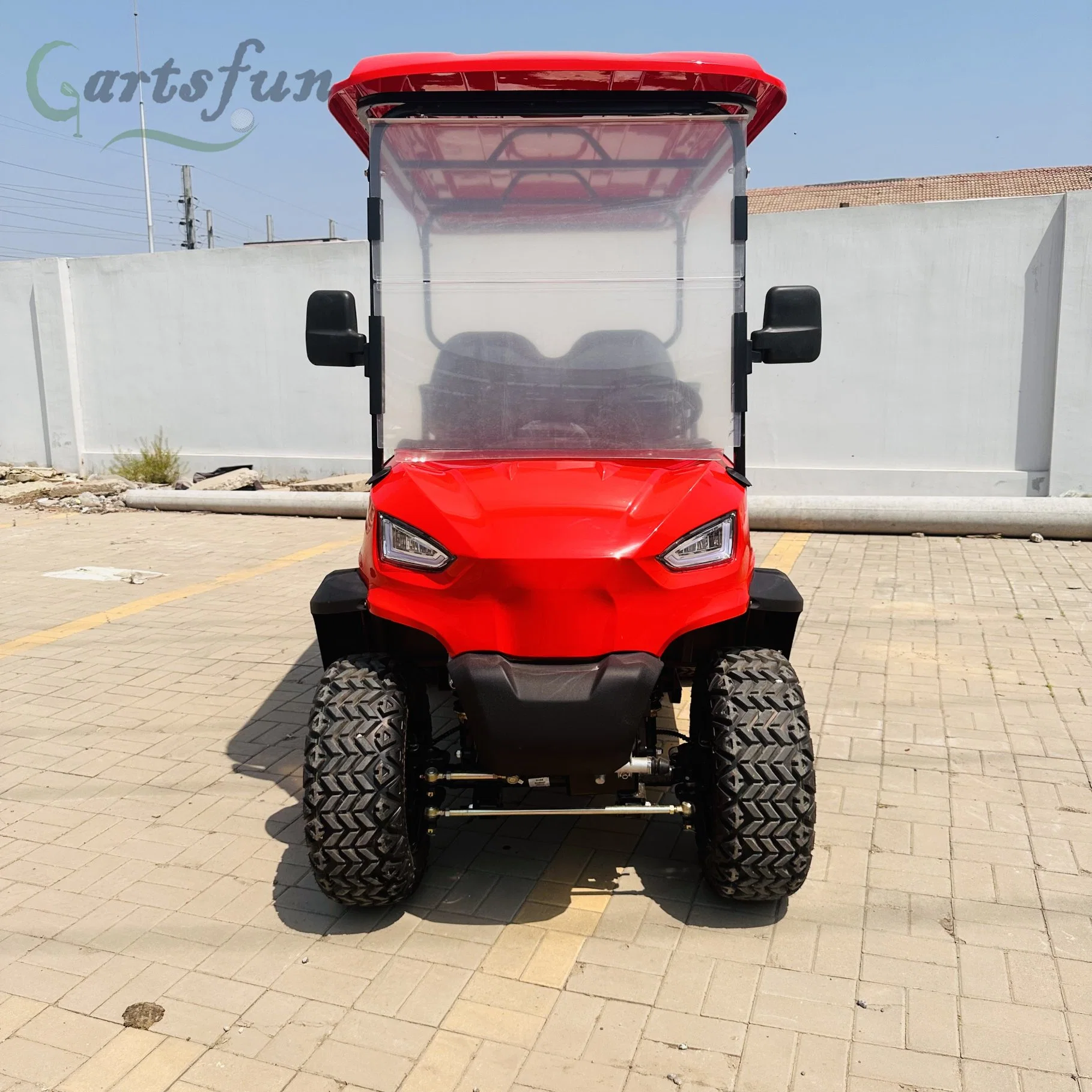 Carrito de Golf de 4 personas de Caza de Gas eléctrico para Golf Cursos