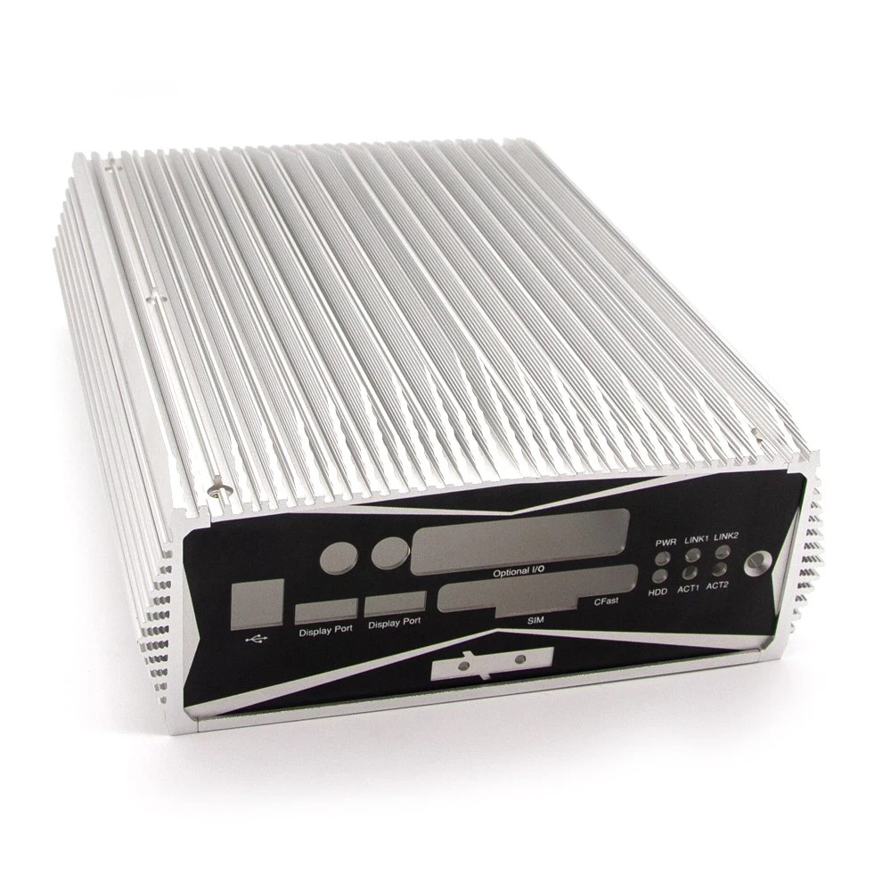 Mwon Aluminum Alloy Industrial Mini PC Case for Small Embedded Computer