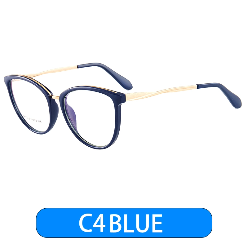 2023 Tr87005 Anti Blue Computer Hot Sale Women Optical Frame Trendy Blue Light Blocking Glasses Optics Eyeglasses Frames