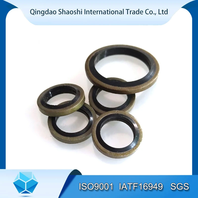 Shim Gasket Bonded Seal Coffee Color Flat Washer