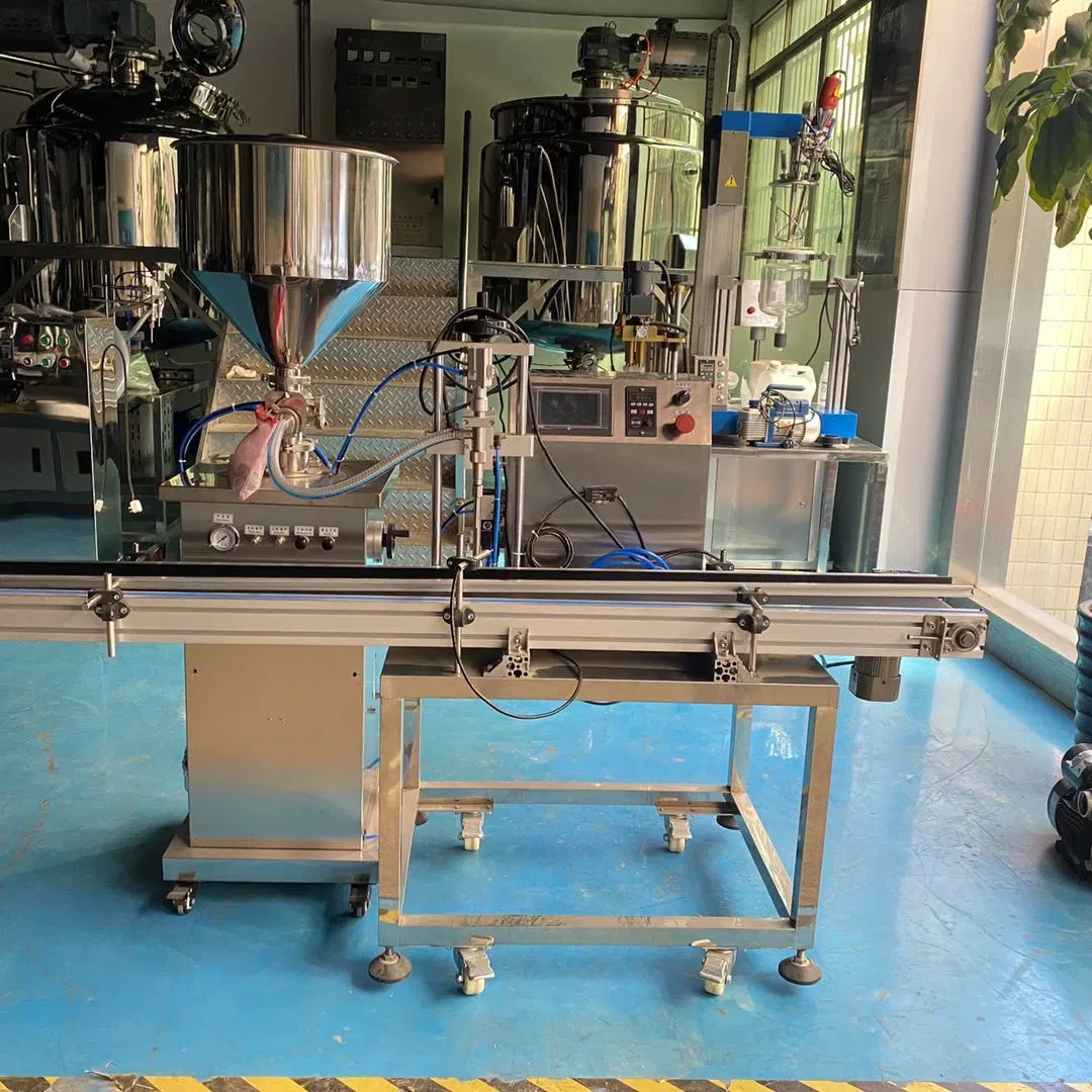 Automatic Facial Scrub Cup Filling Sealing Machine Body Grinding Plaster Packaging Machine