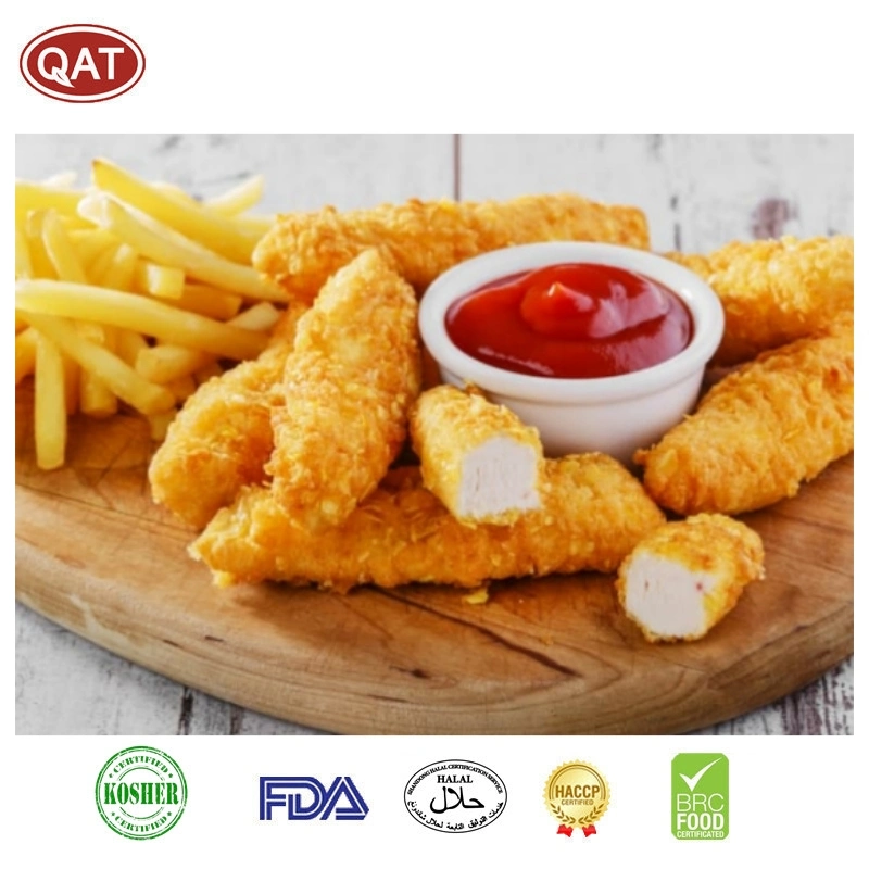 IQF Halal Certificate Chicken Tender Breast Skinless Export Standard