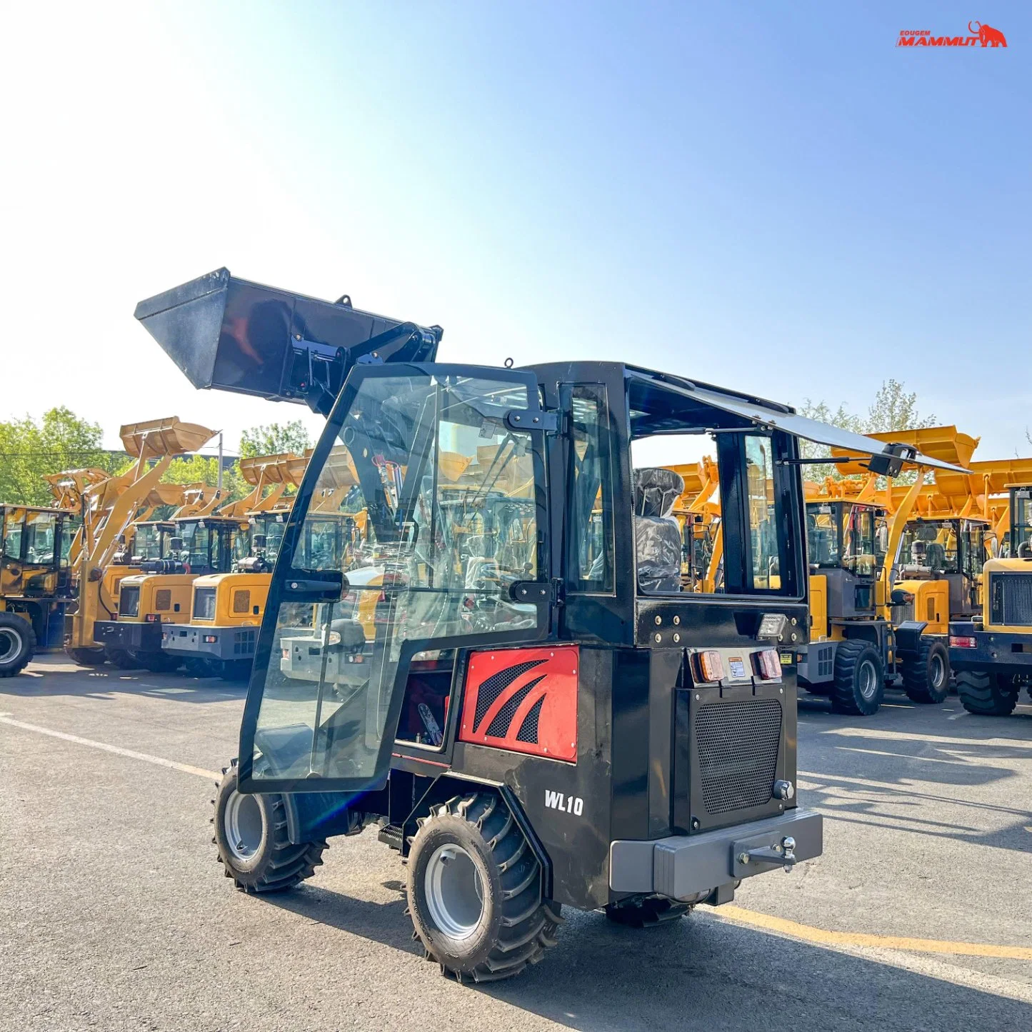 Wl10 CE Certificates Transmission Italy Pump Mini Wheel Loader