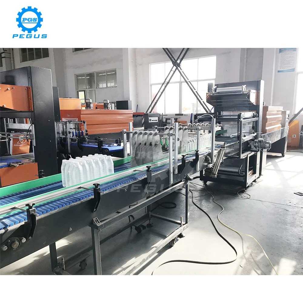 High Speed Linear Typ PE Film Shrink Wrapping Maschine automatisch Flasche Verpackungsmaschine Dosen Verpackungsmaschine