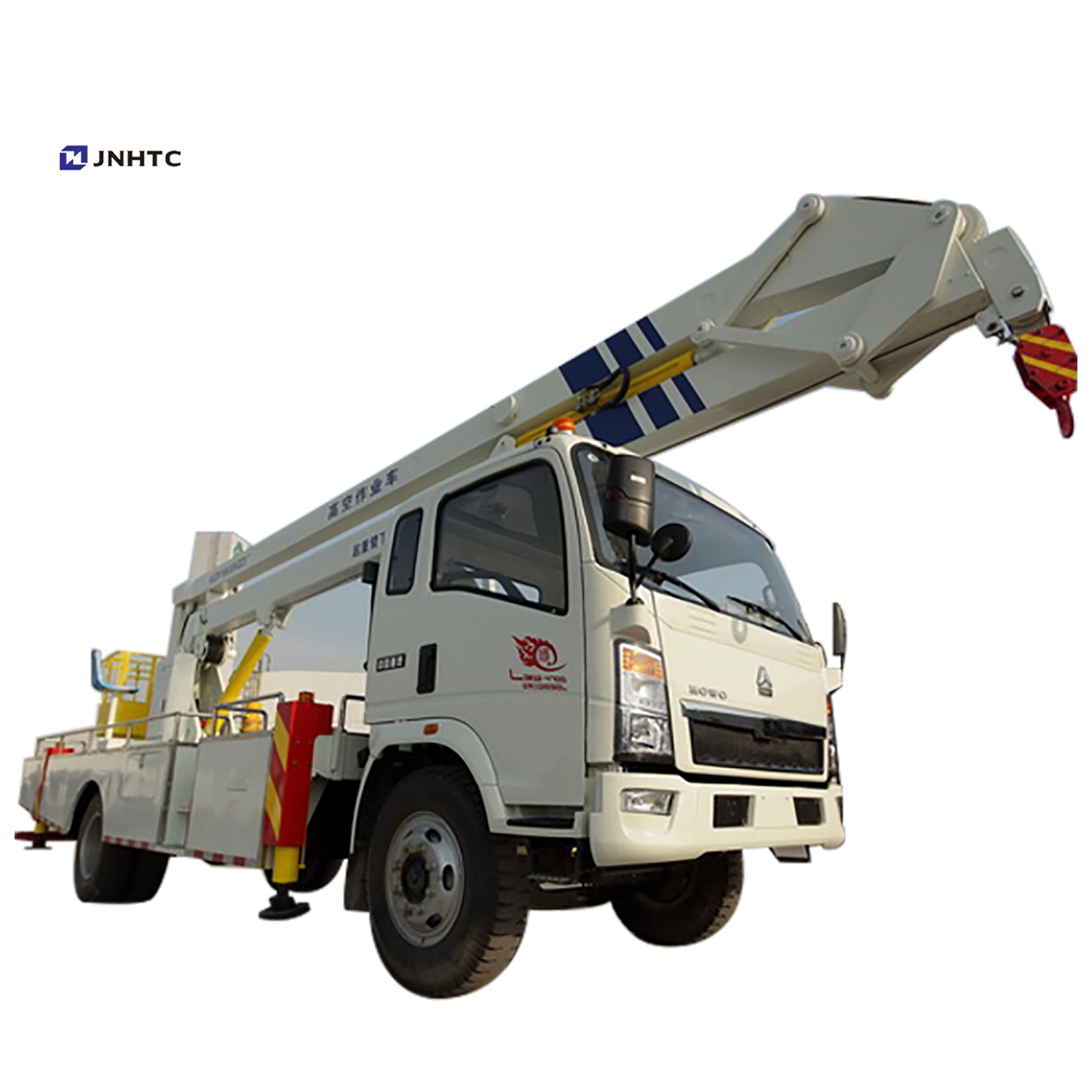 HOWO 4X2 Aerial Platform Working Lift Bucket Hydraulic Lifting Boom Light Truck