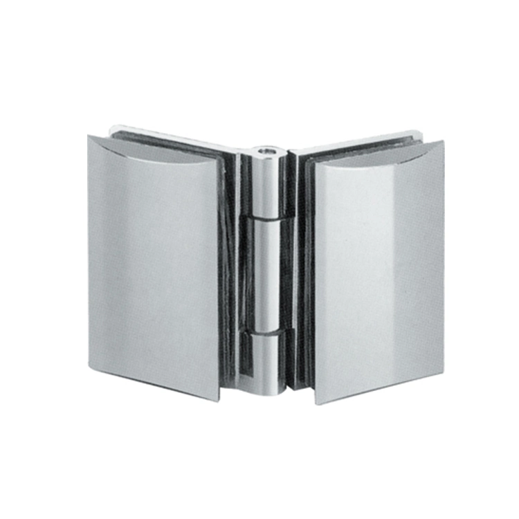 Brass/Zinc Alloy Shower Hinge, Glass Clamp for Glass Door