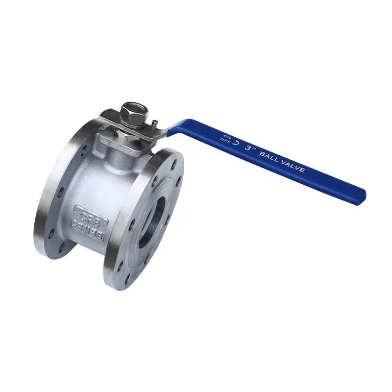 Wafer Type Ball Valve Flange End Direct Anti-Static Device Automation Accessories