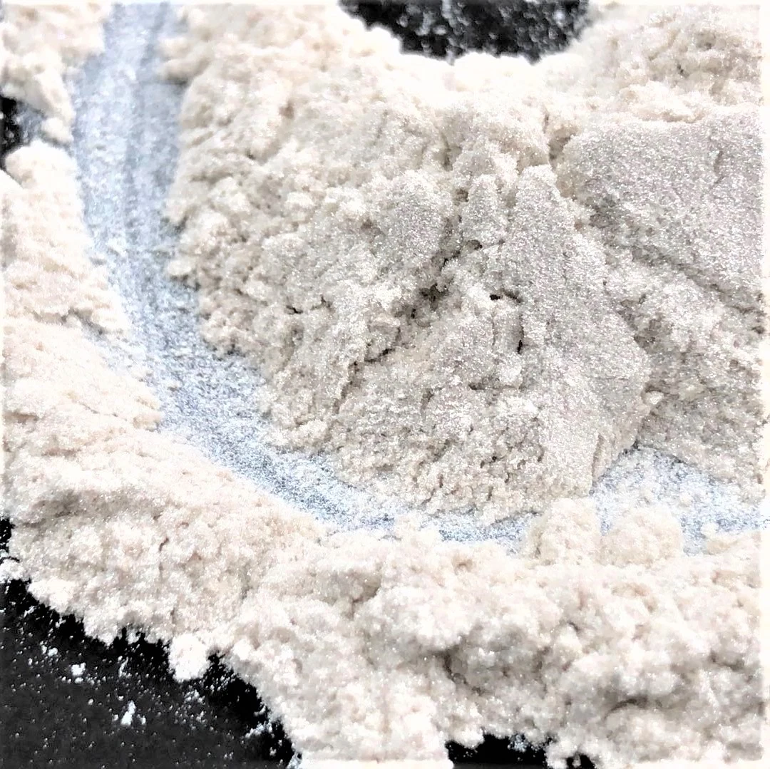 Pigmentos perlados P663 blancos de plata para plástico de revestimiento 163 Starlight Pearl Blanca Mica Cosméticos