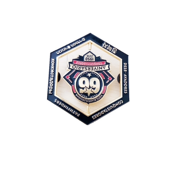 Custom 3D Logo Badge with Metal Badge Souvenir Gift (YB-HD-126)