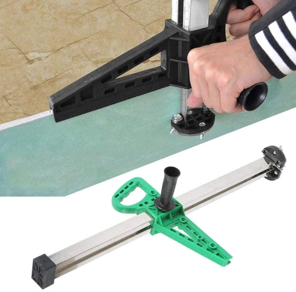 Manual Portable Gypsum Board Cutter Stainless Steel Woodworking Hand Push Drywall Cutting Artifact Tools