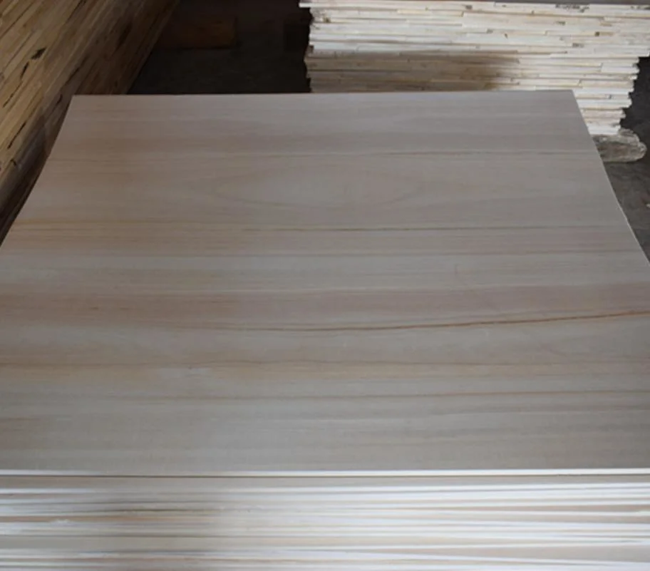 Paulownia Decorative Board Cheap Paulownia Board Factory Price Paulownia Plank Furniture Board Sound Insulation Board Karate Board