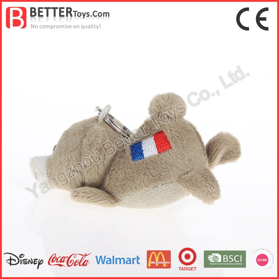 New Design Promotional Gift Plush Bear Key Chain