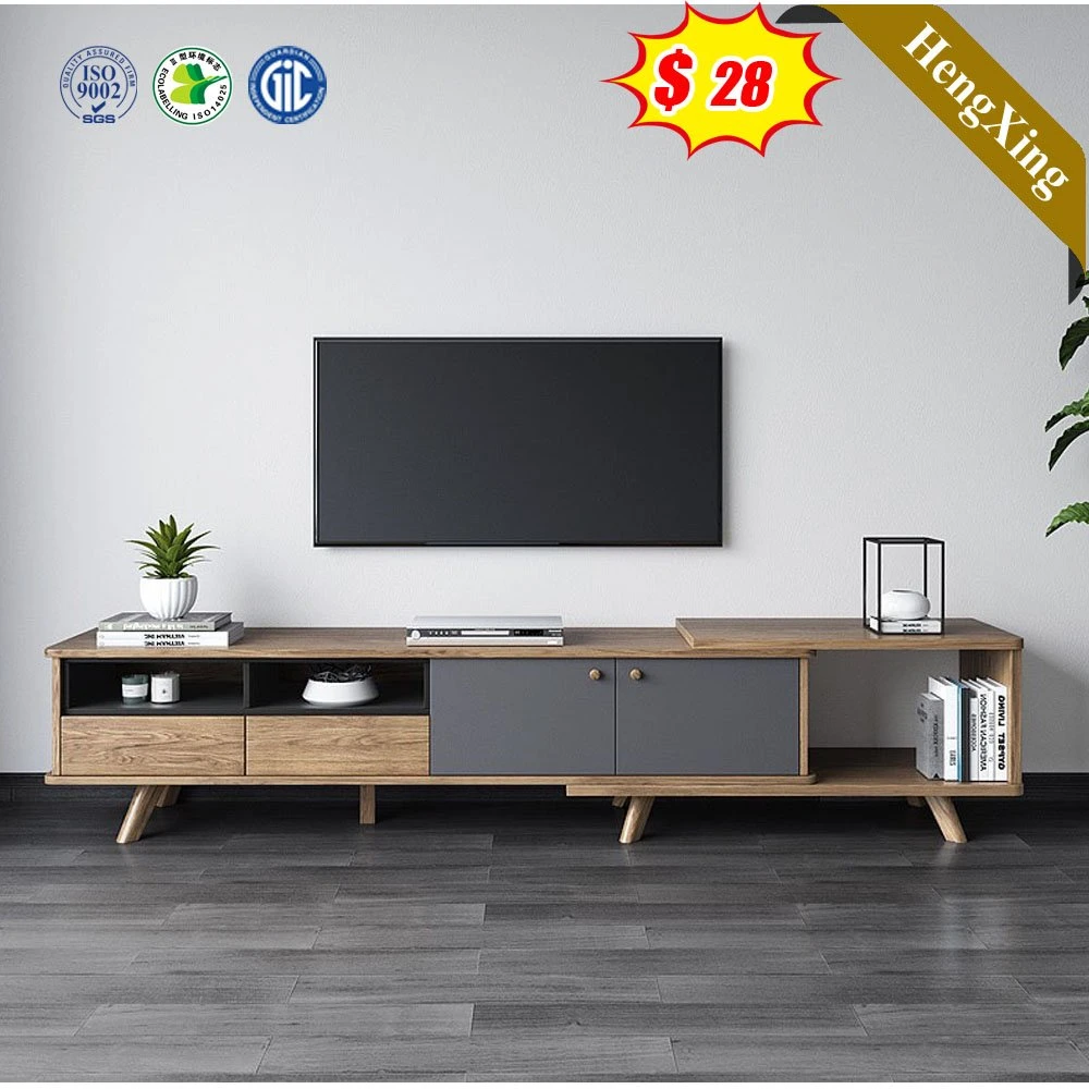 Modern Home Sofa Furniture Living Room Cabinets Melamine Laminated Board Wooden TV Stand