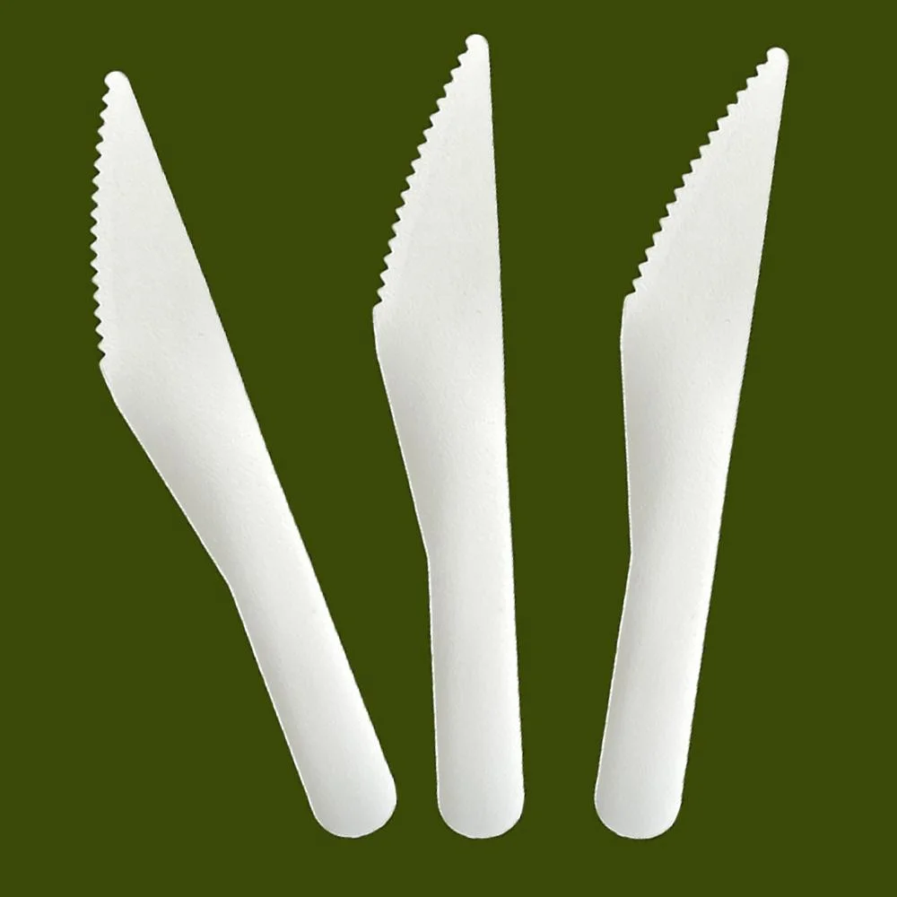 Food Grade Fiber Paper Cutlery Kit Renewable Sustainable Resource