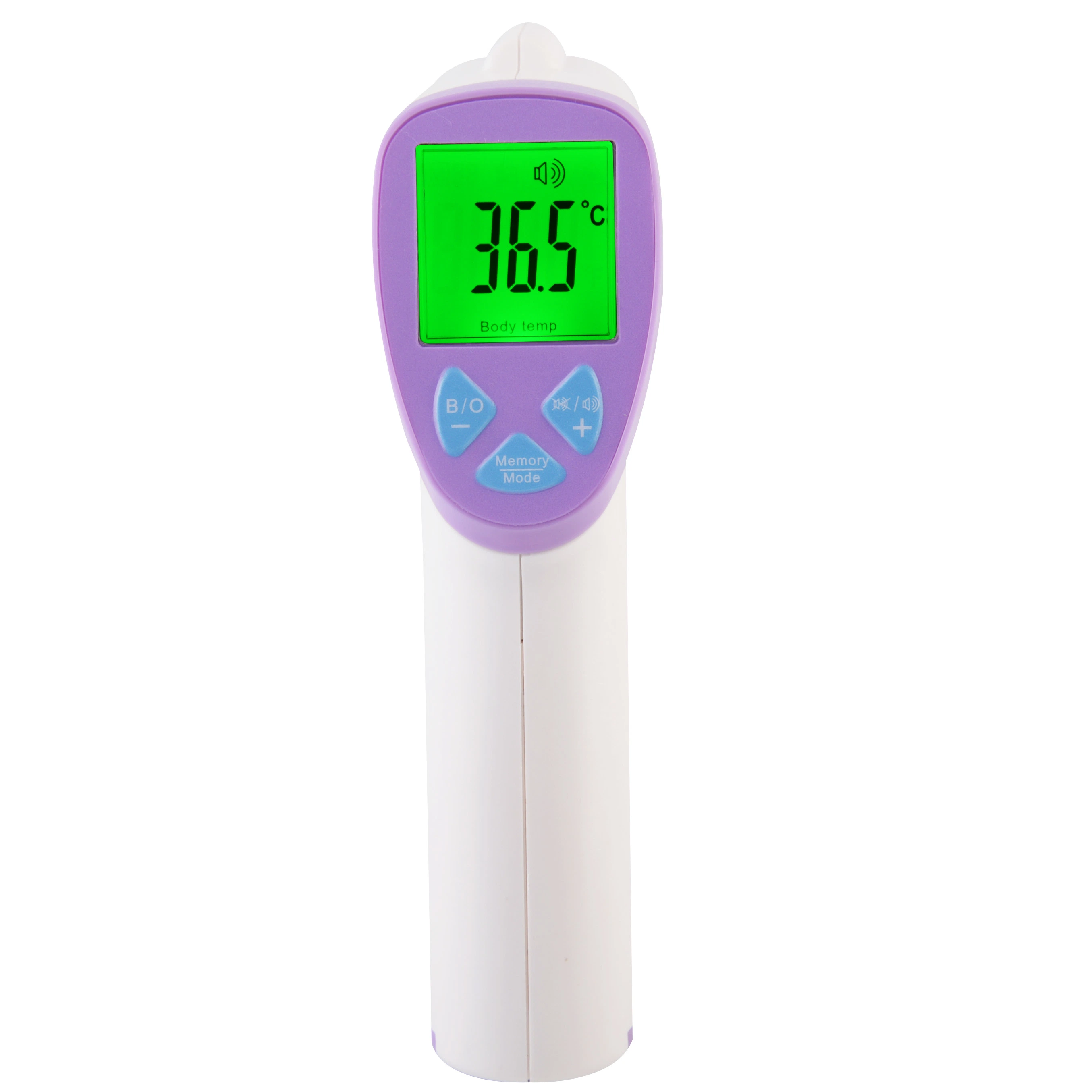 Office Hospital Supermarket Intelligent Professional High Temperature Automatic LCD Forehead Non Contact CE FDA RoHS Digital Infrared Thermometer