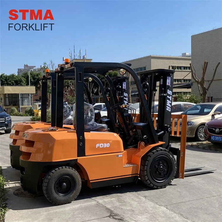 Chinese Hydraulic Forklift Truck New Forklift 3 Ton 5 Ton Diesel Forklift Price with Optional Kohler Engine