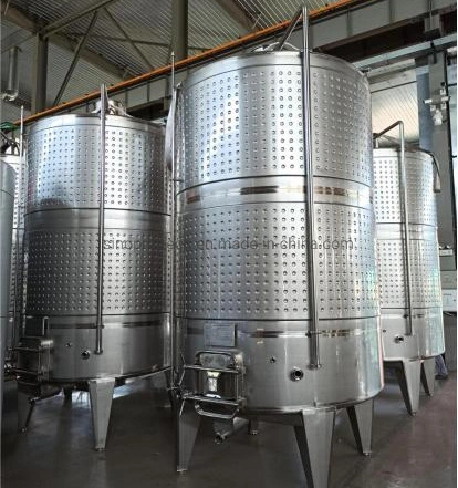 SS304 Vertical Pump Over Fermenter Beer Wine Fermentation Vessel Tank