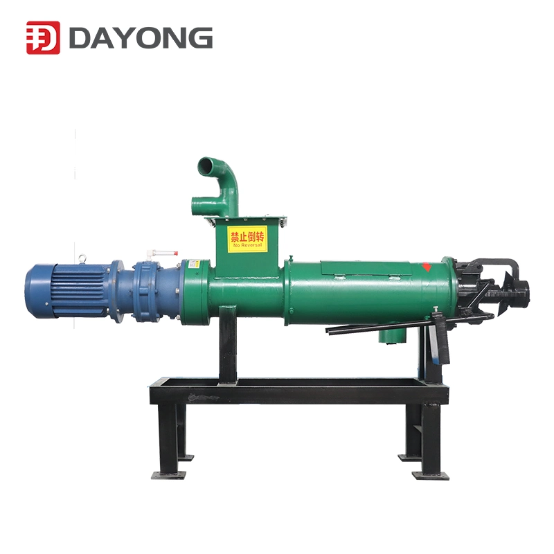 Inclined Sieve Solid Liquid Separator Tower Dewatering Drying Machine Filter Engine for Bio Gas Caw Horse Pig Manure Sludge