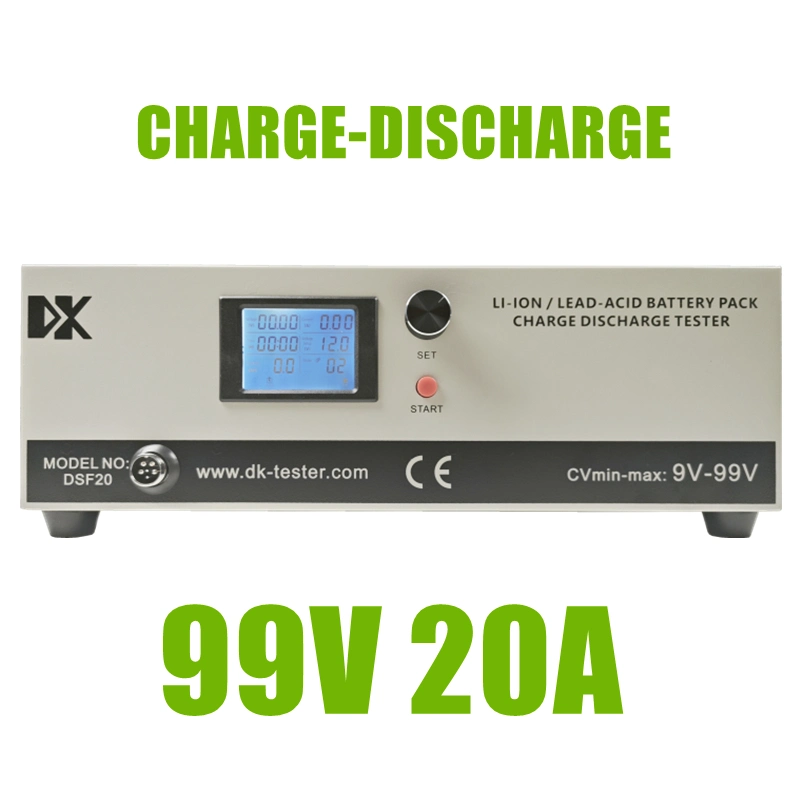 12-84V Lithium-Ion Battery Pack Automatic Cycle Charging and Discharging Capacity Testing Equipment 9-99V 20A