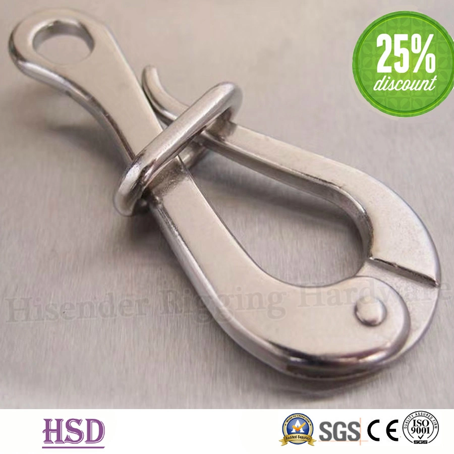 Rigging Hardware Stainless Steel304/316 Hook of Fastener