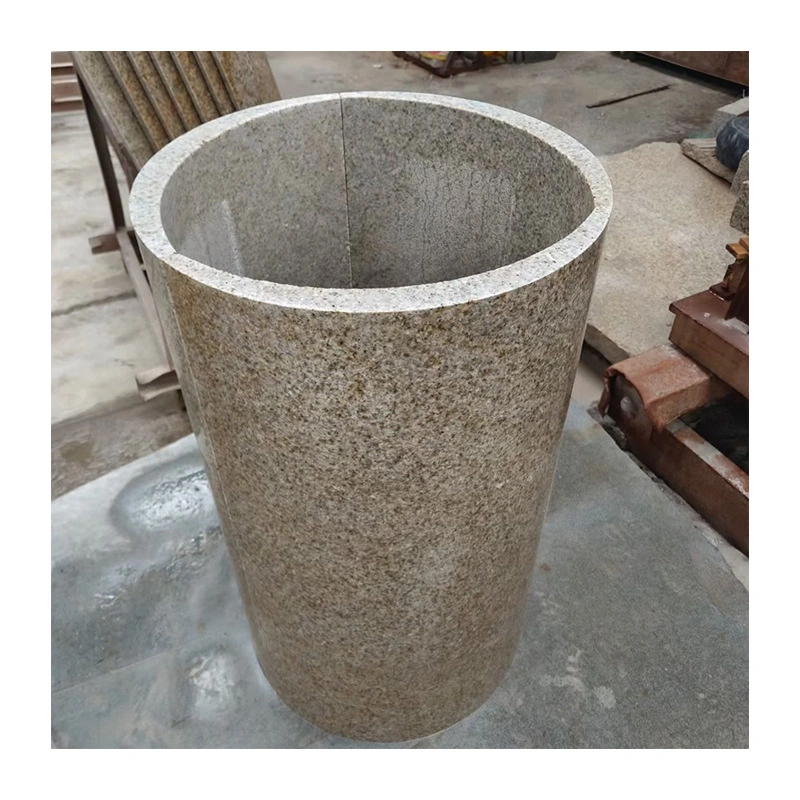 Granite Marble Column Carved Stone Pillar Design for Indoors Interior Design Pillars for Sale