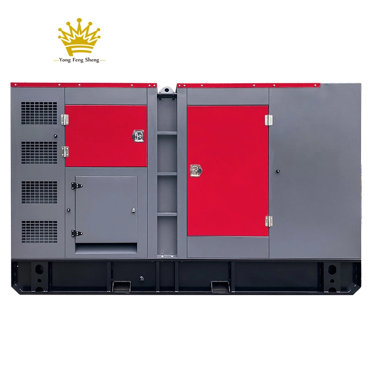 محرك ديزل Cummins Genset 100-300kw Silent Power Electric Portable Dynamo مولّد مع [وفن]